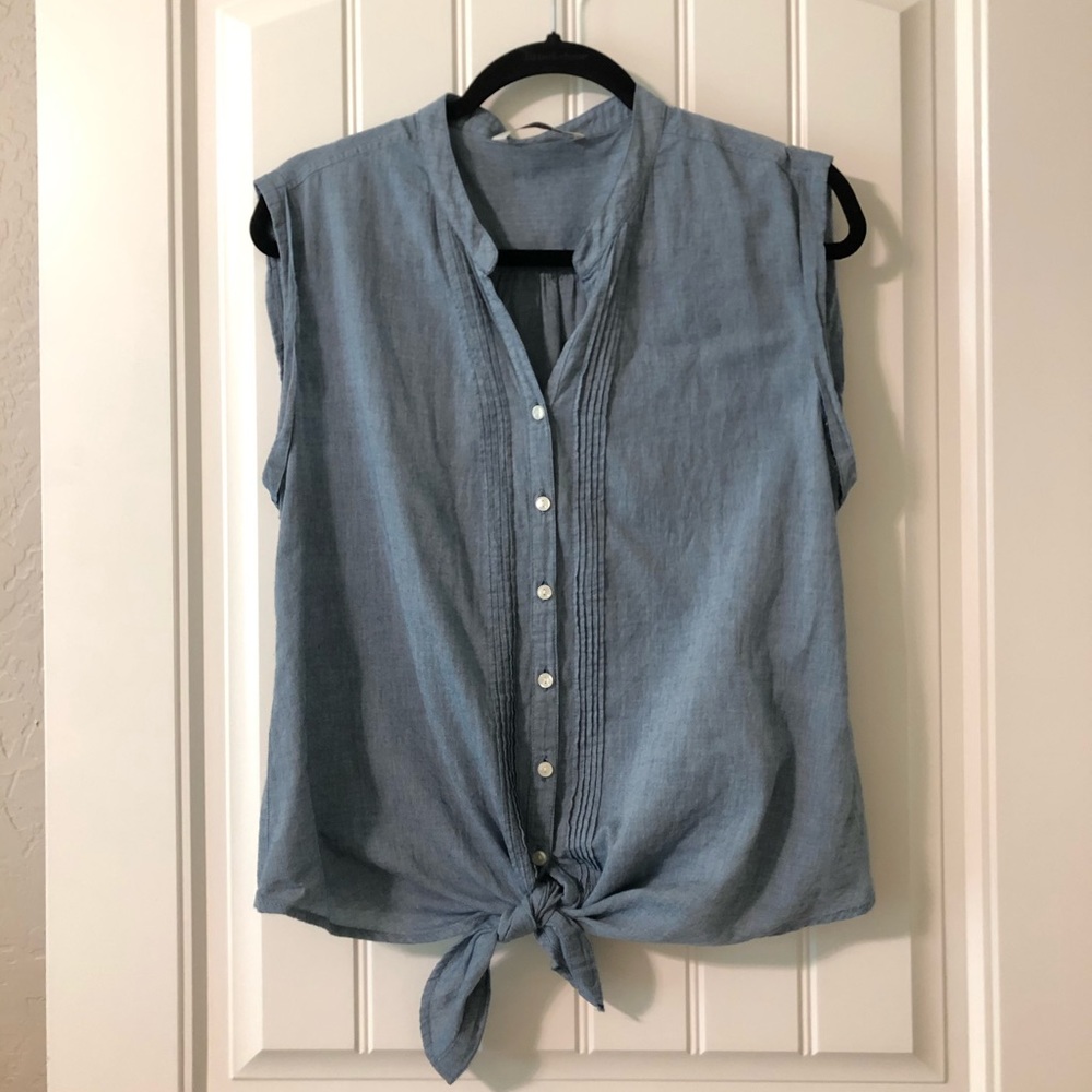 Old Navy chambray top